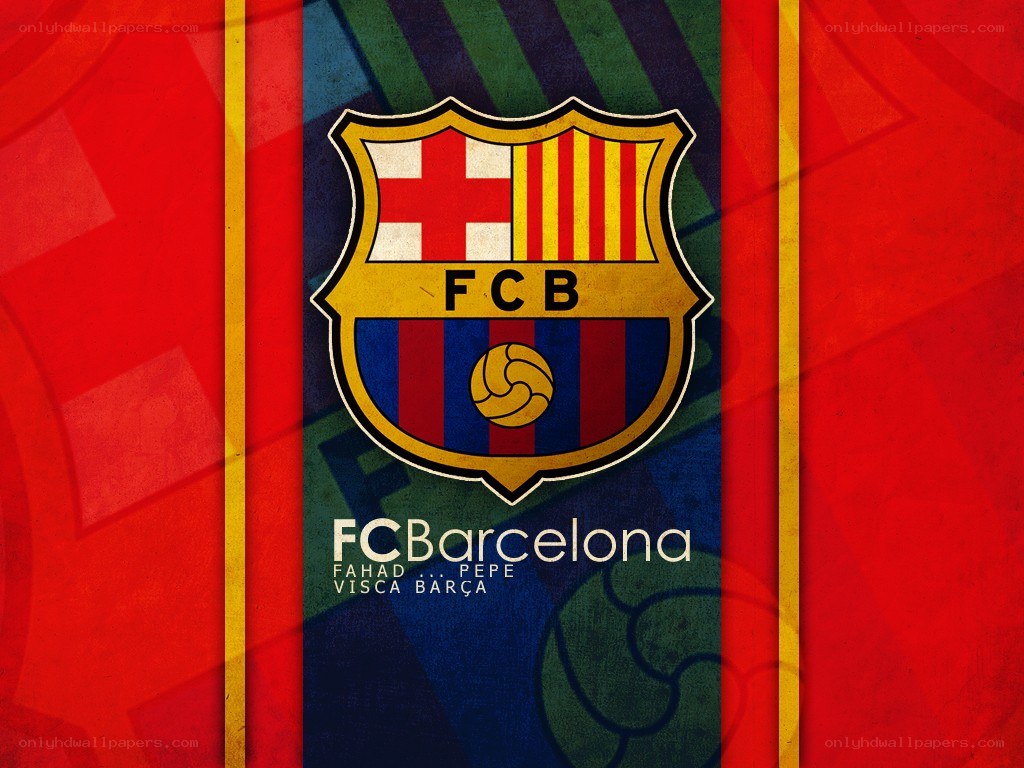 FC Barcelona logo wallpaper