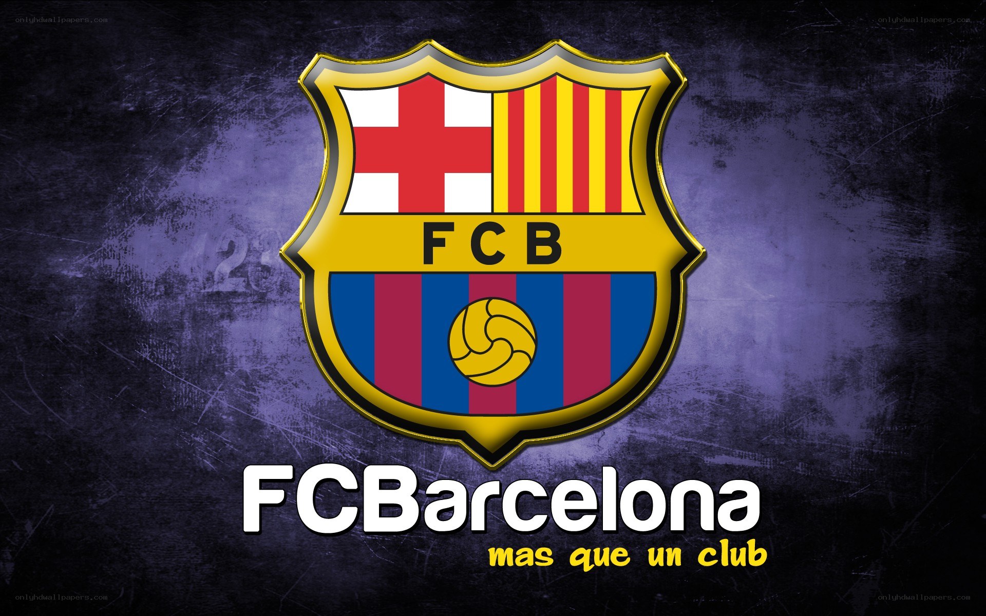 FC Barcelona logo wallpaper