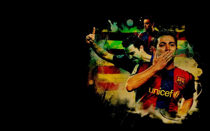 FC Barcelona player collage