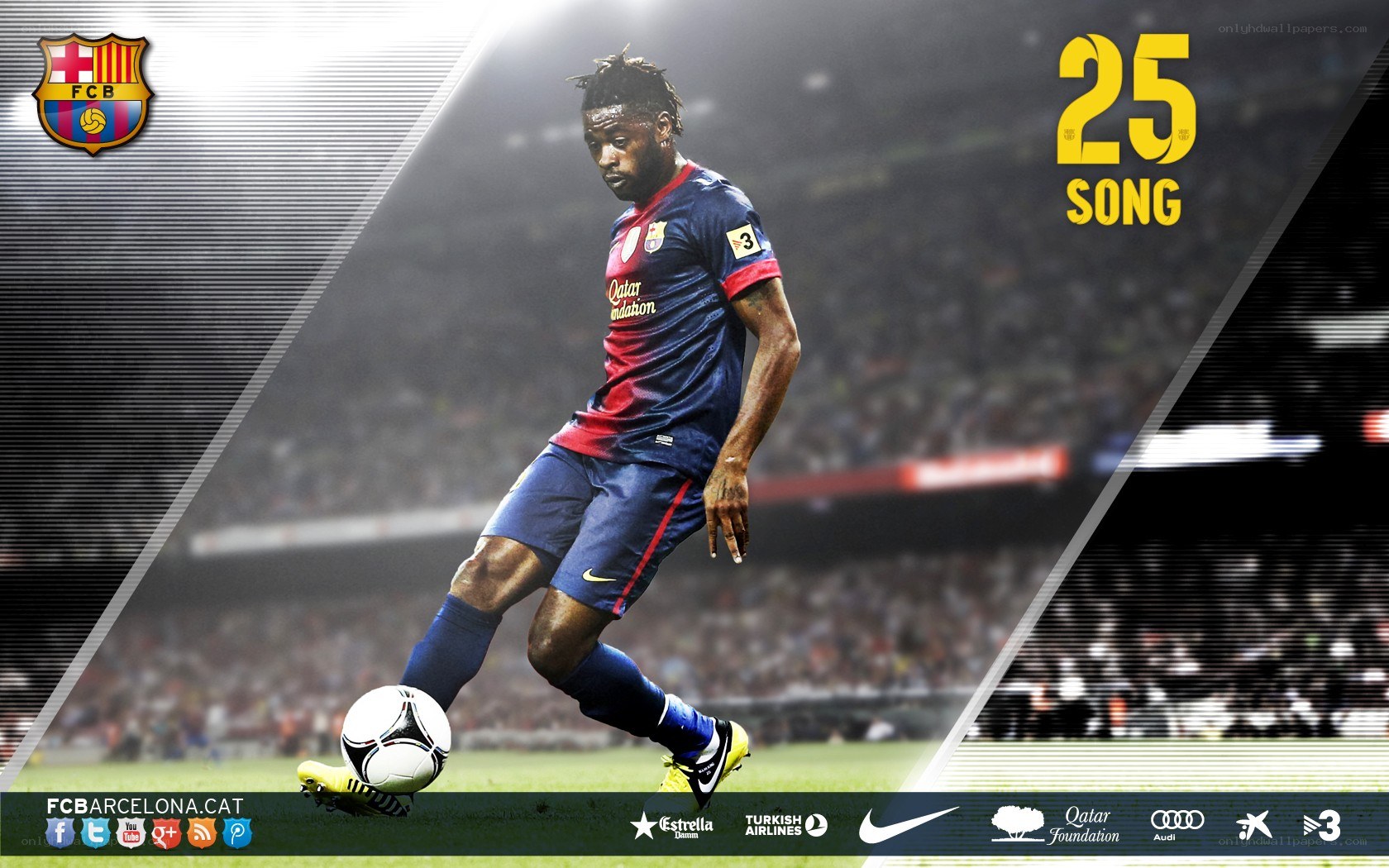FC Barcelona player in action