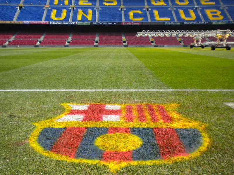FC Barcelona stadium field