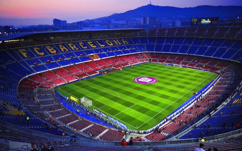 FC Barcelona Stadium — Green