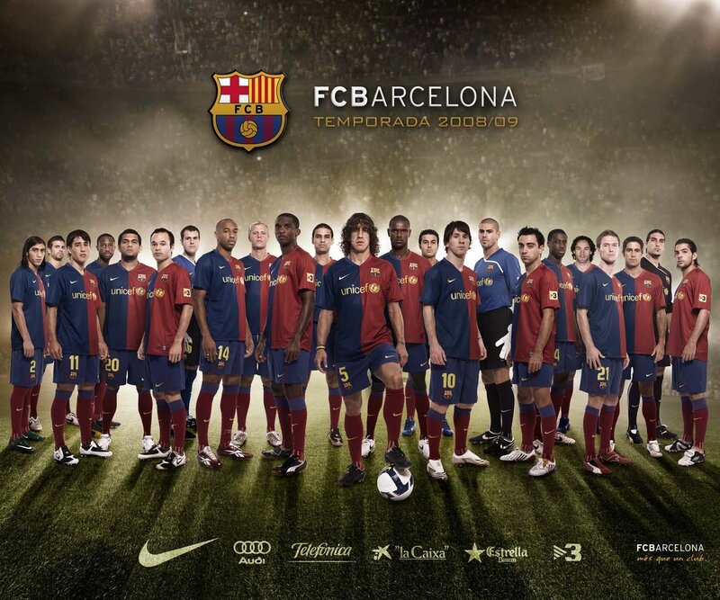 FC Barcelona Team — Blue
