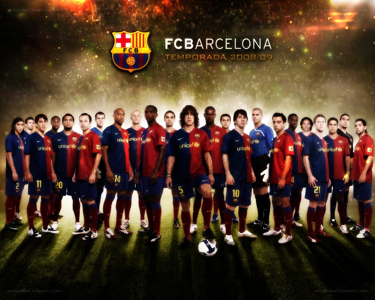 FC Barcelona team photo