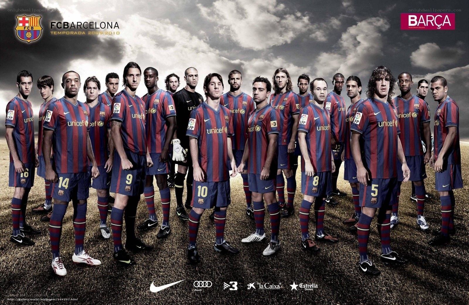 FC Barcelona team photo