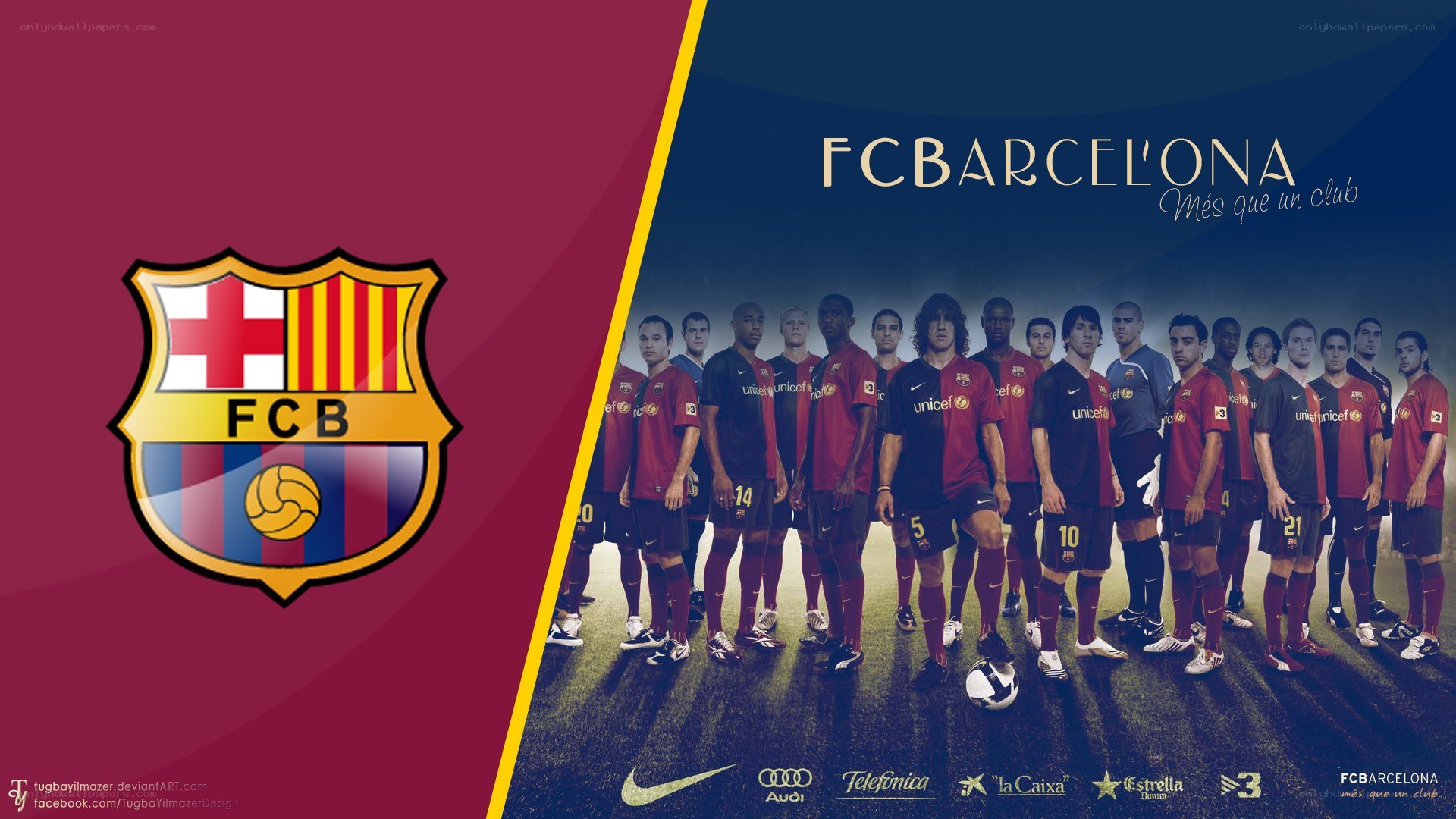 FC Barcelona team portrait