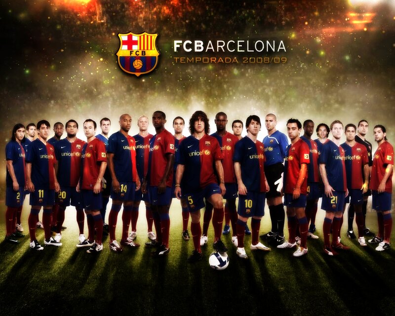 FC Barcelona Team