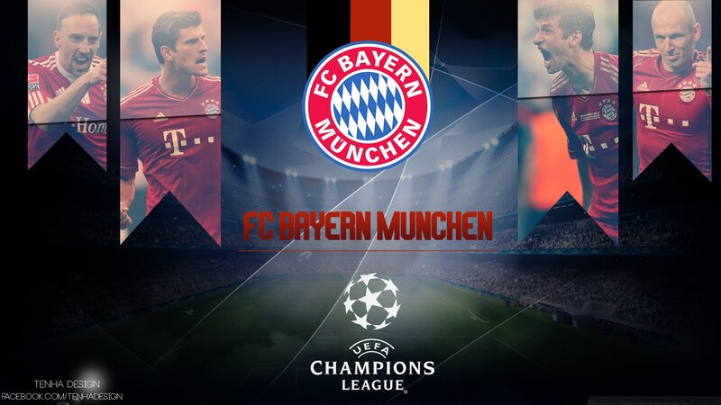 FC Bayern Munich Champions League wallpaper