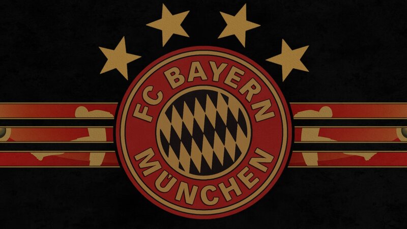 FC Bayern Munich Logo — Black, Bold