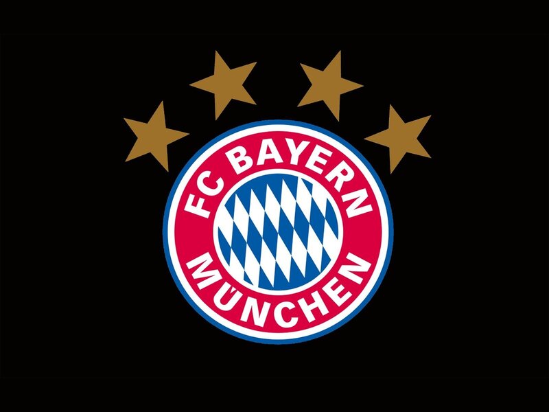 FC Bayern Munich Logo — Black