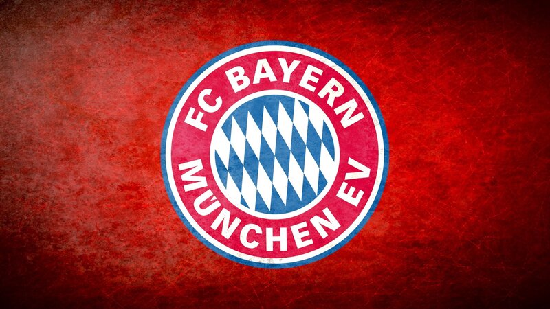 FC Bayern Munich Logo — Red, Bold, Vector Art, Text