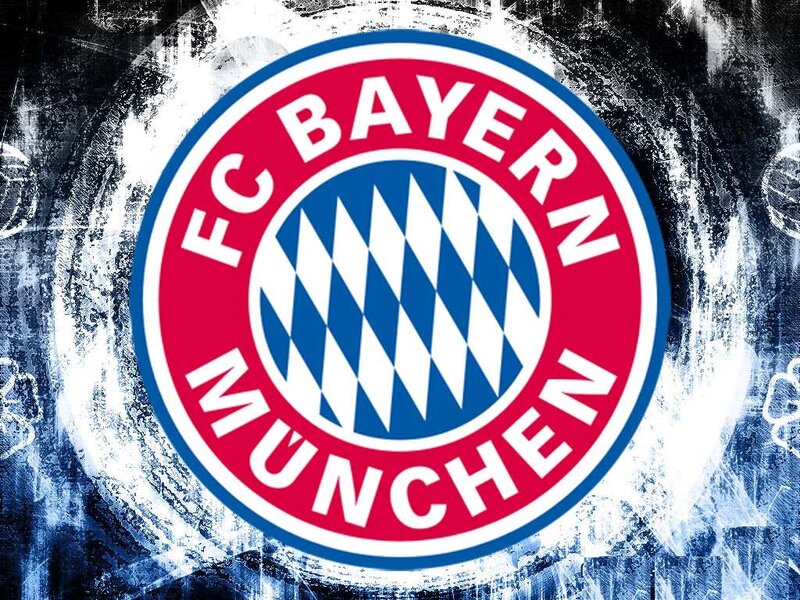 FC Bayern Munich Logo — Red, Dramatic