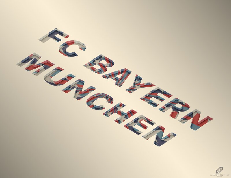 FC Bayern Munich Logo — Red, Neutral