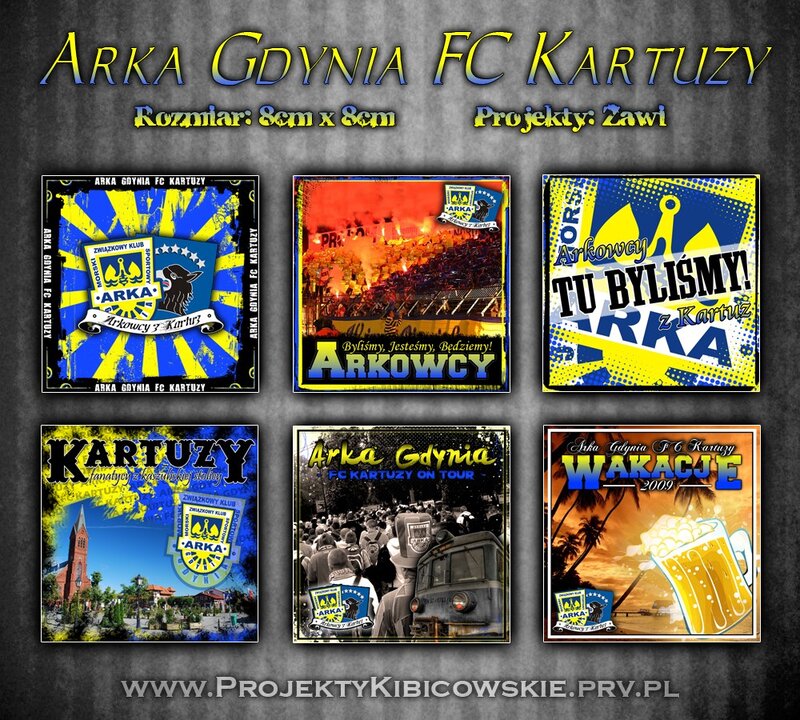 FC Kartuzy fan merchandise collection