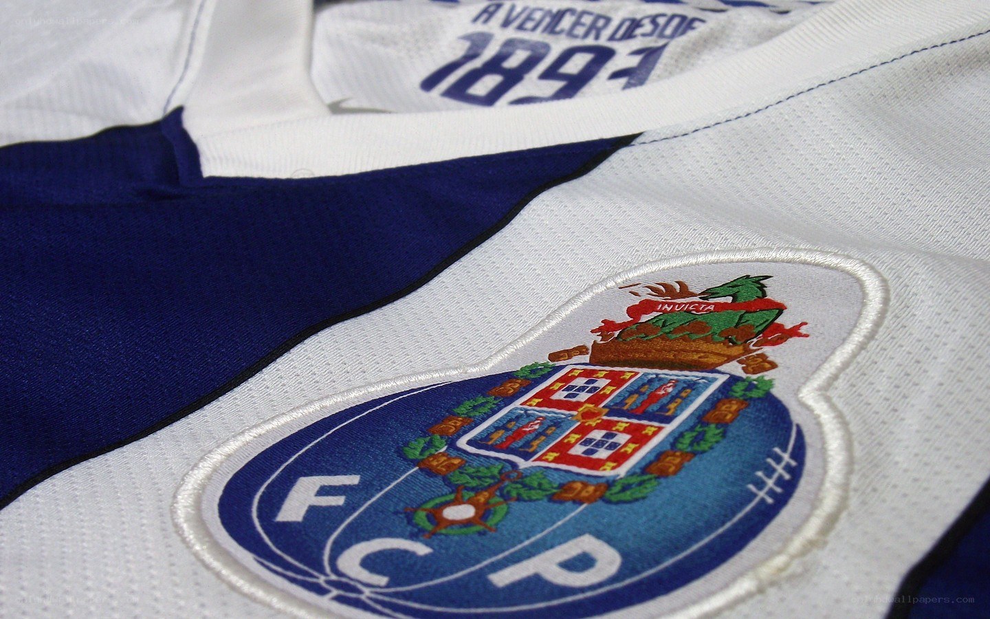 FC Porto jersey close-up