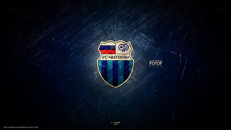 FC Rotor Volgograd logo wallpaper