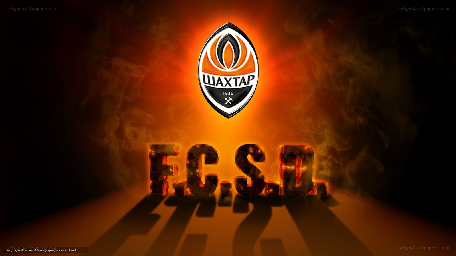 FC Shakhtar logo wallpaper