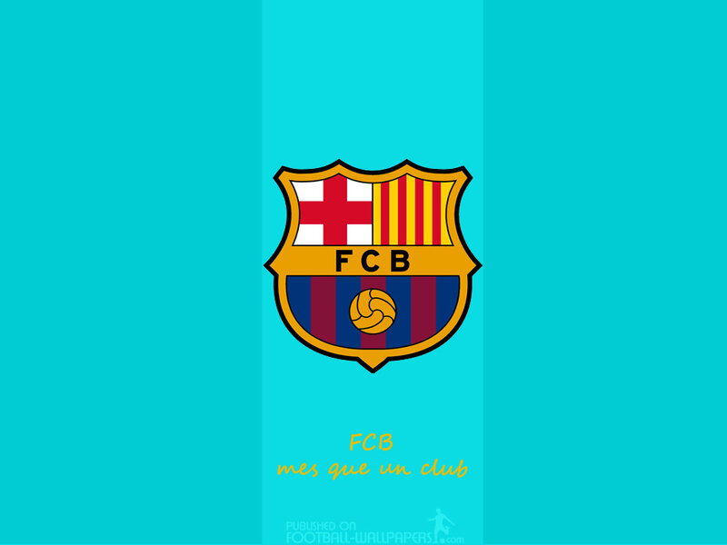 FCB Crest on Blue