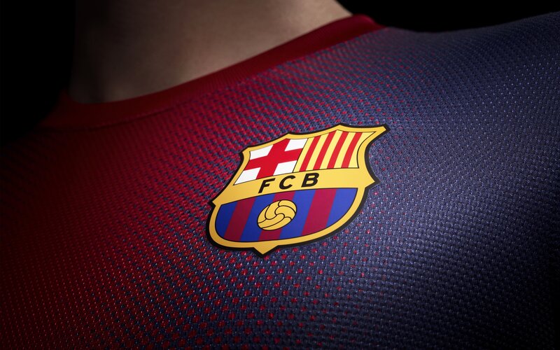 FCB Crest on Jersey