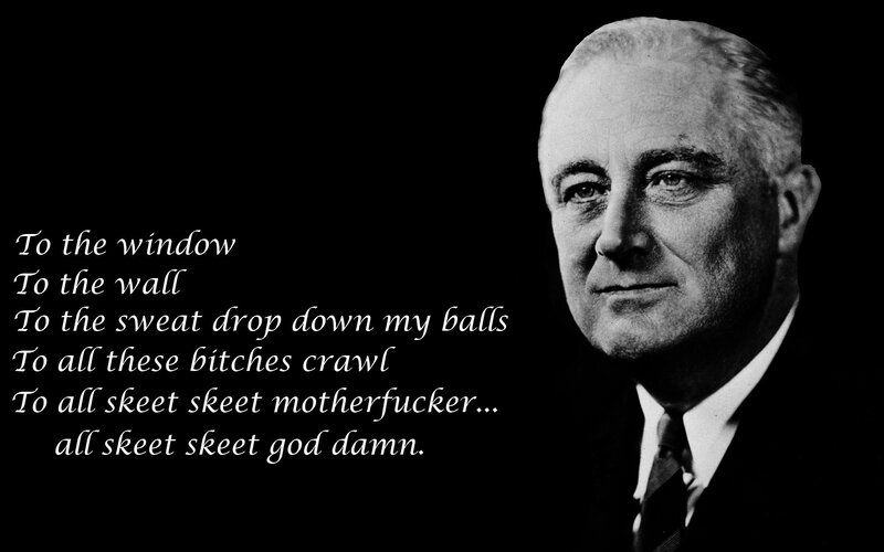 FDR quote meme