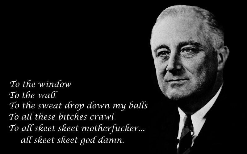 FDR quote meme
