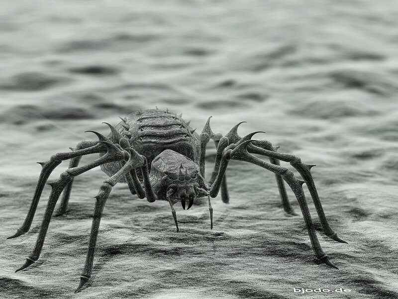 fearsome spider creature