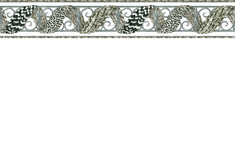 Feather Pattern Border