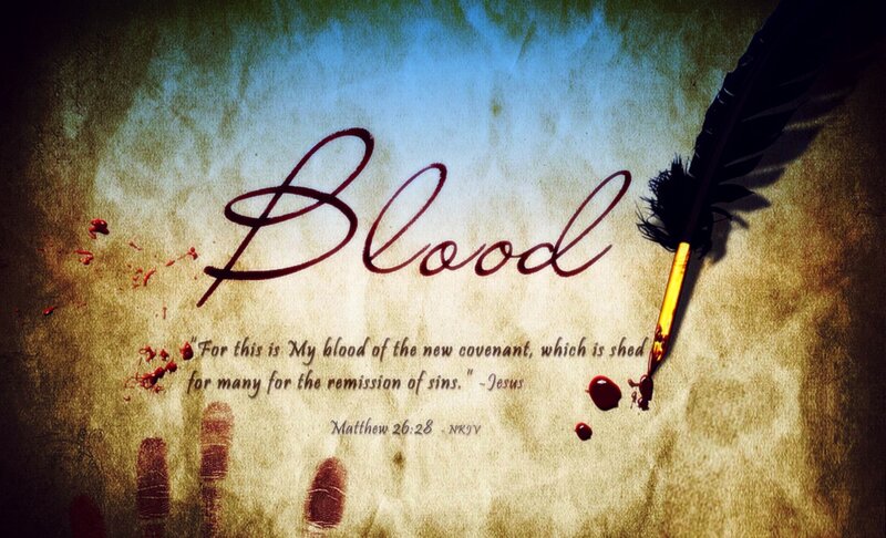 Feather Quill with Blood