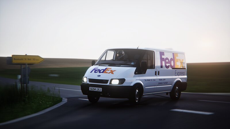 FedEx Delivery Van