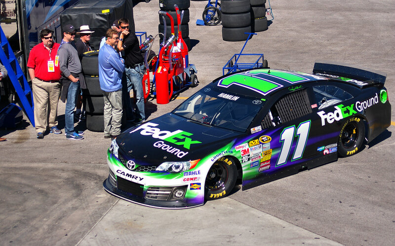 FedEx Ground Race Car