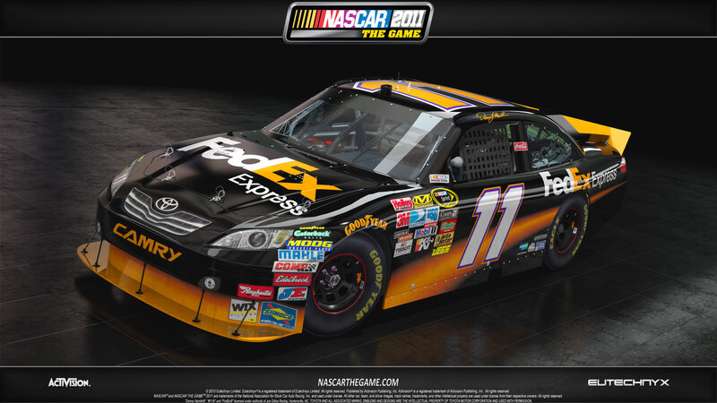 FedEx Toyota Camry Race Car