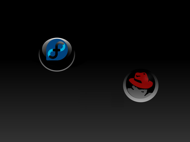 Fedora and Firefox icons