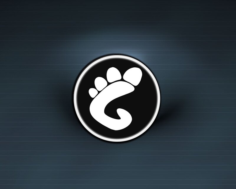 Fedora Linux logo on dark background