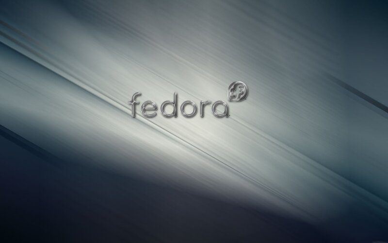 Fedora Logo on Background