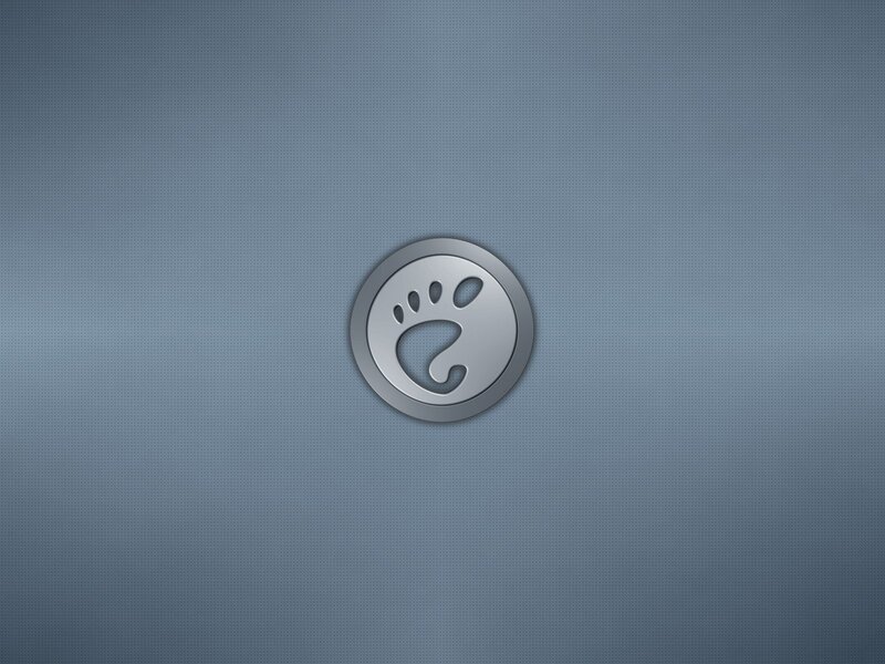 Fedora logo on blue background
