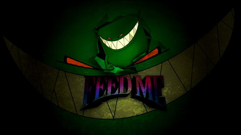 Feed Me game logo