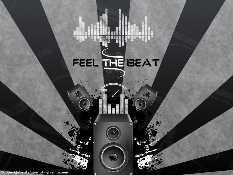feel the beat music poster