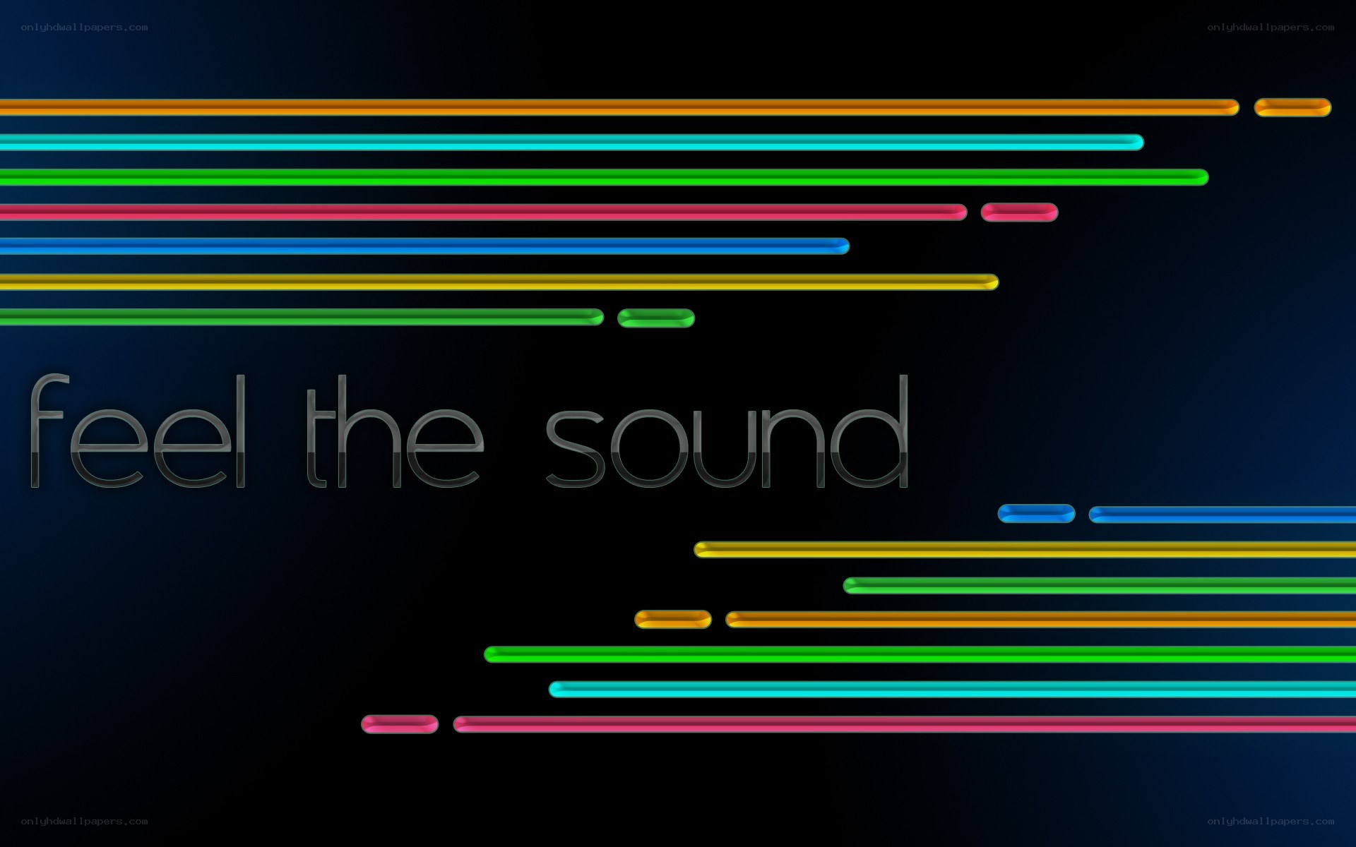 feel the sound graphic