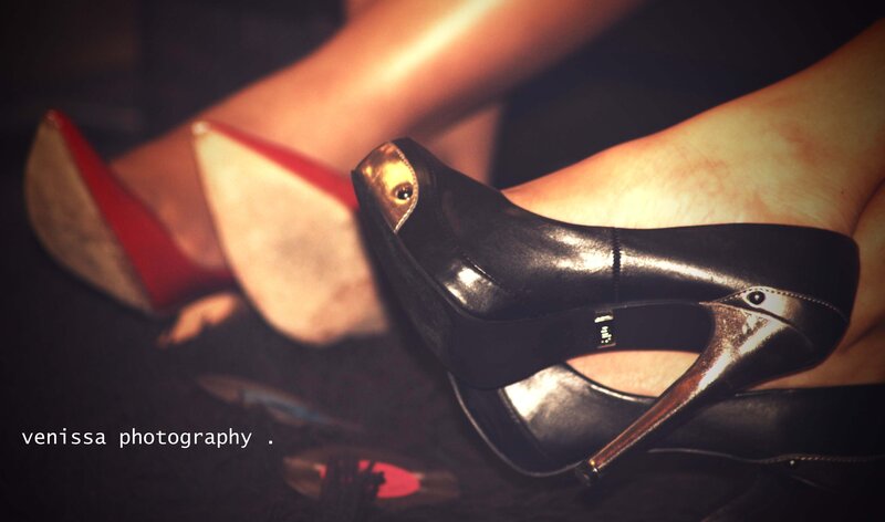 feet in high heels