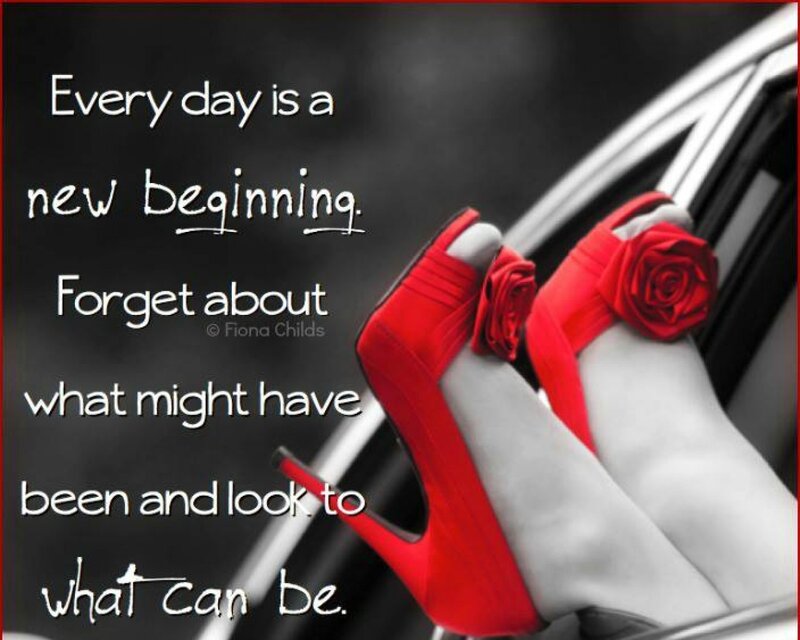Feet in Red Heels — Inspirational