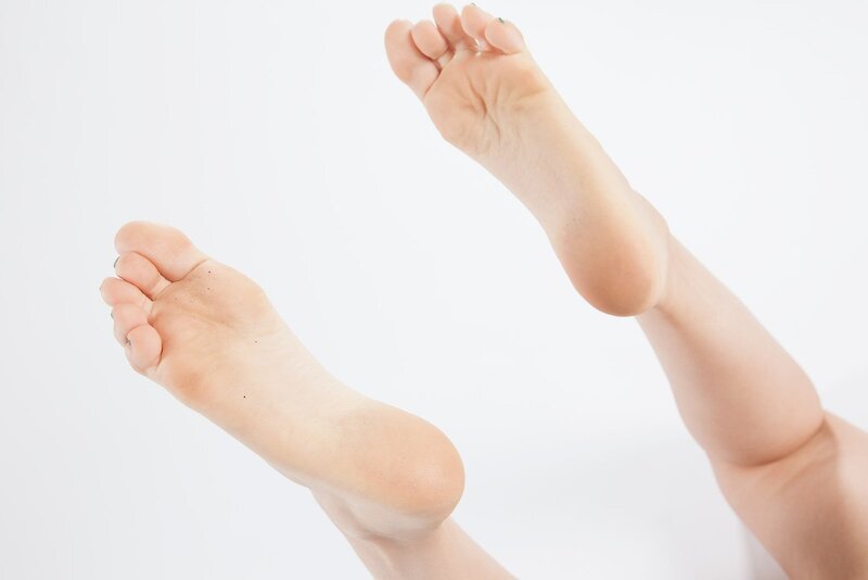 feet of a person