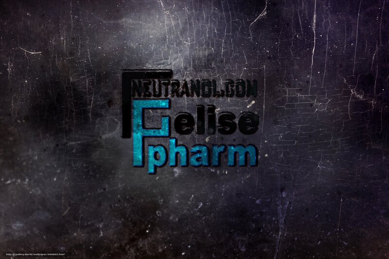 Felise Pharm logo on textured background