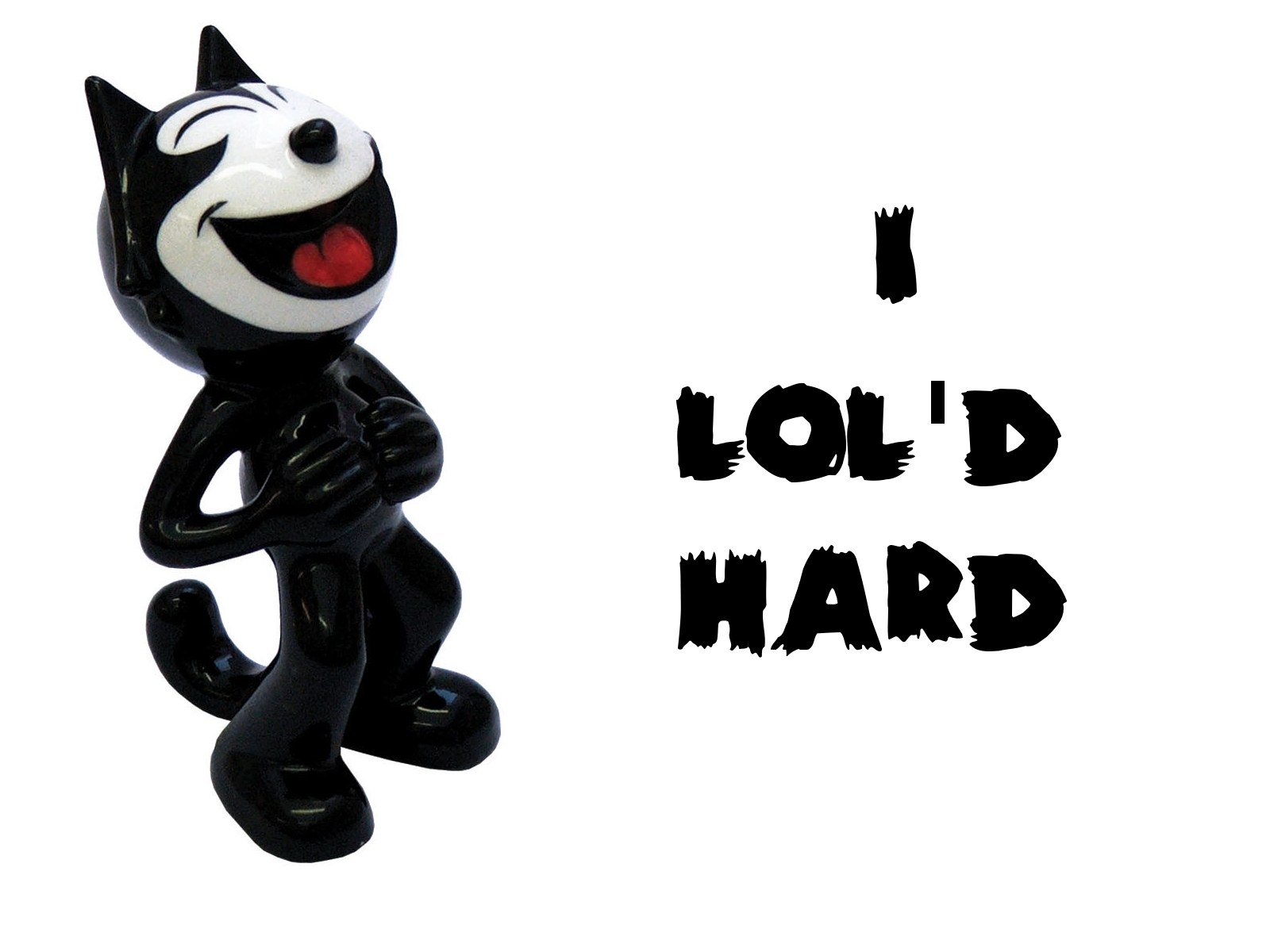 Felix the Cat laughing