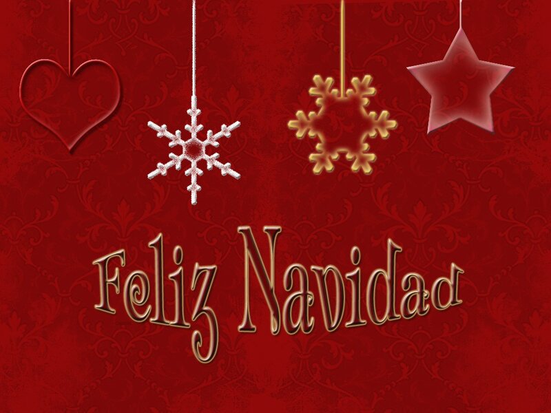 Feliz Navidad greeting card