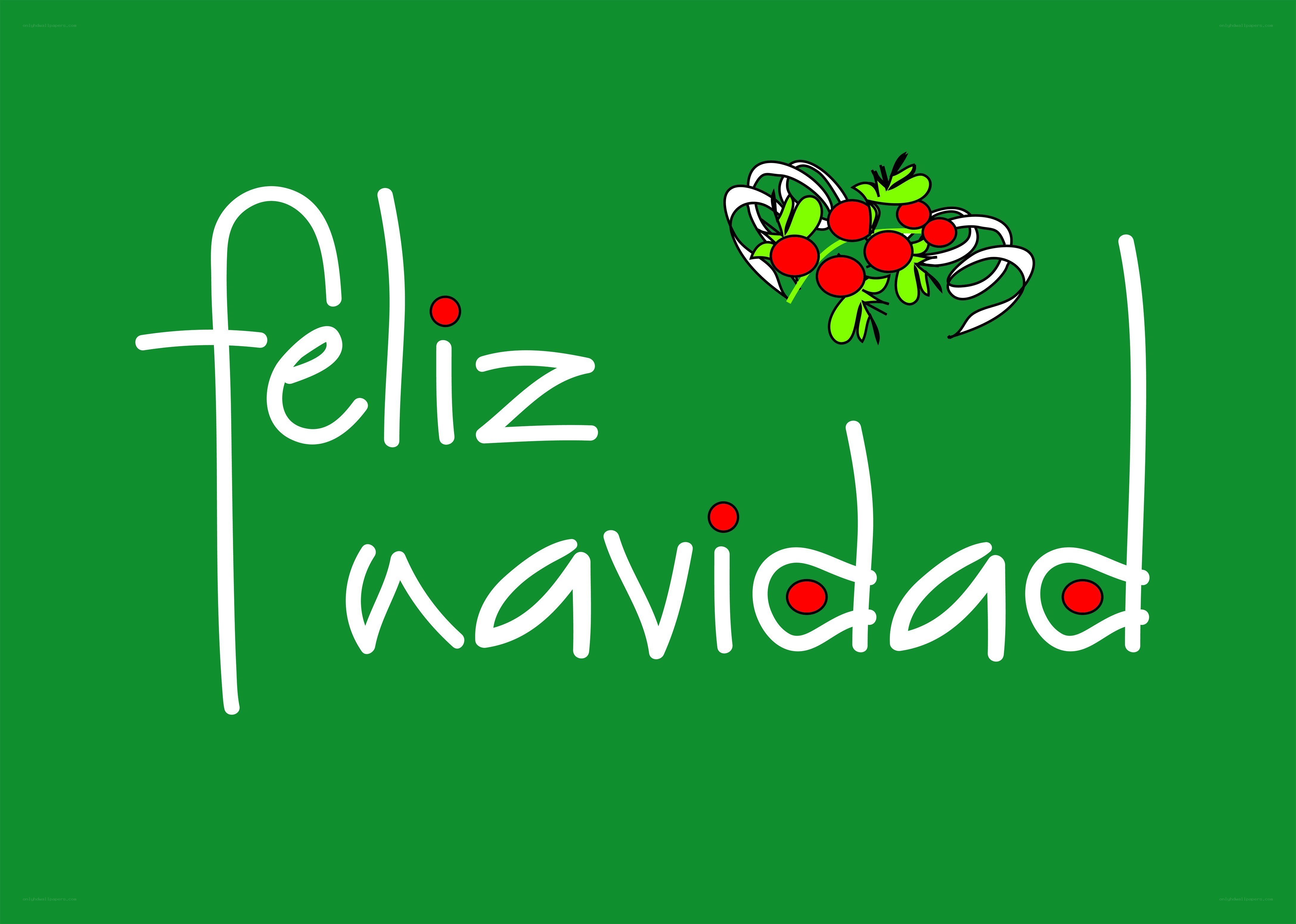 Feliz Navidad greeting
