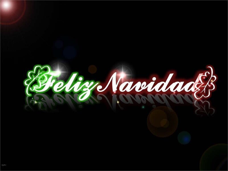 Feliz Navidad Text