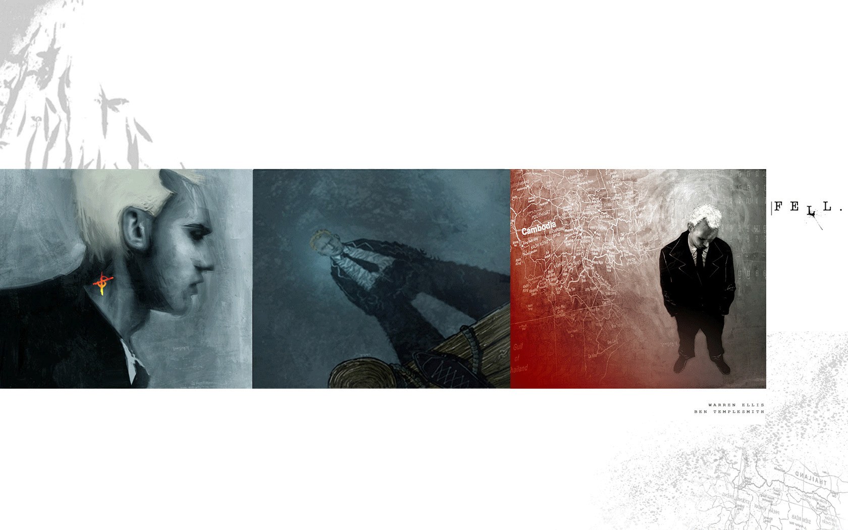 Fell album art collage
