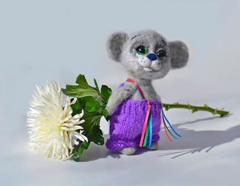 Felt Mouse Toy