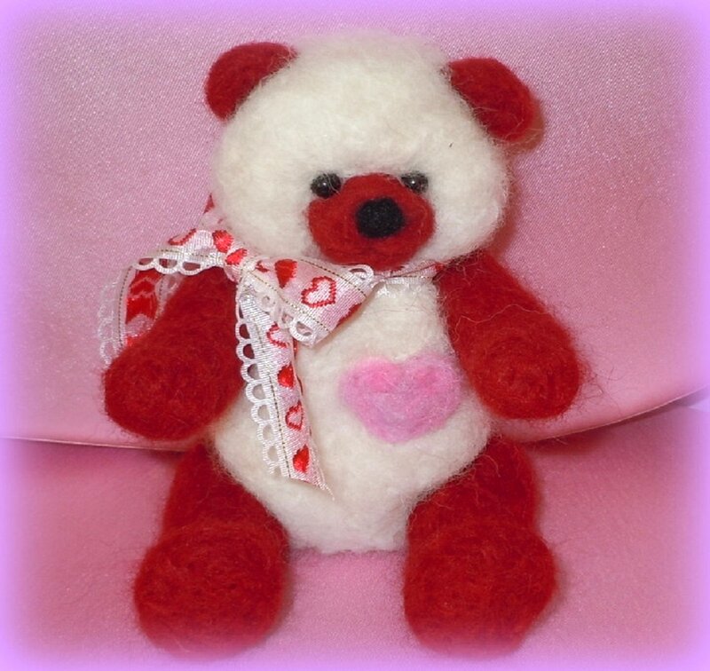 Felt Teddy Bear