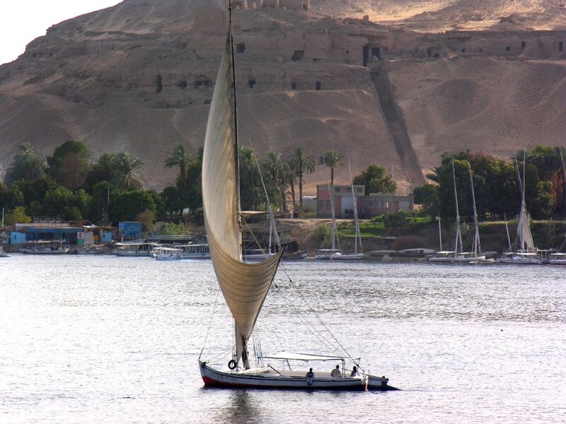 Felucca on the Nile River